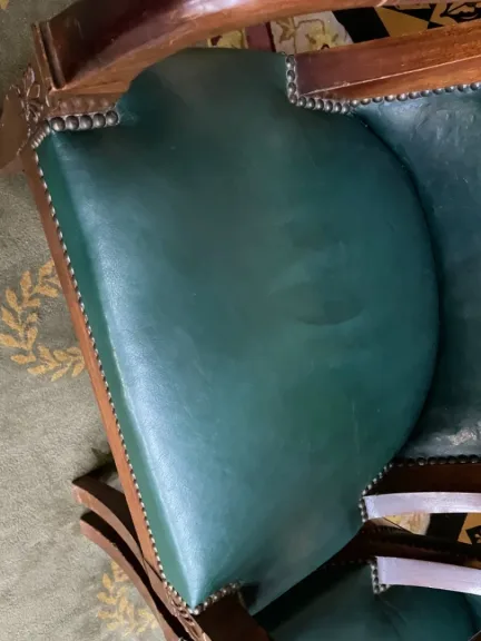 COPPIA DI POLTRONE IN STILE DA RISTORAZIONE FRANCESE