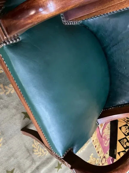 COPPIA DI POLTRONE IN STILE DA RISTORAZIONE FRANCESE