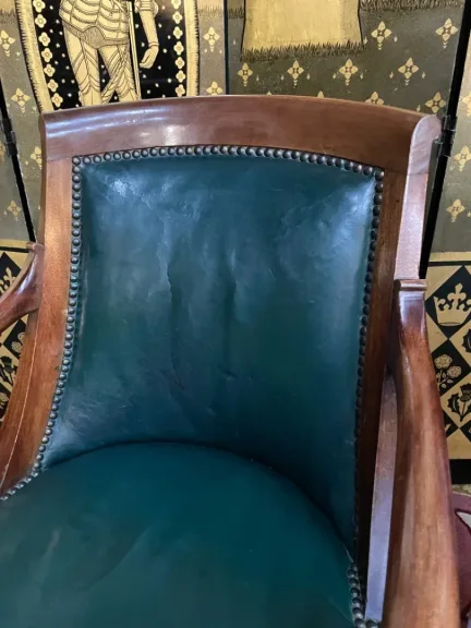 COPPIA DI POLTRONE IN STILE DA RISTORAZIONE FRANCESE