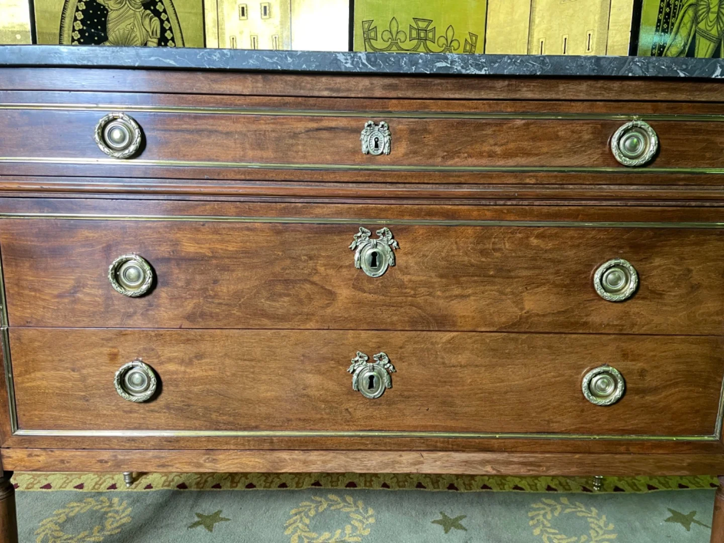 LOUIS XVI PERIOD CHEST OF DRAWERS