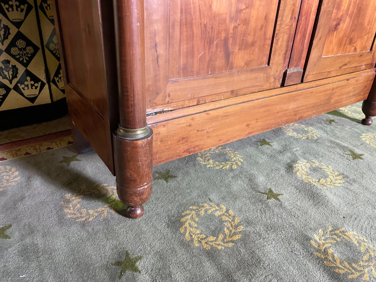 FRENCH EMPIRE PERIOD BOOKCASE