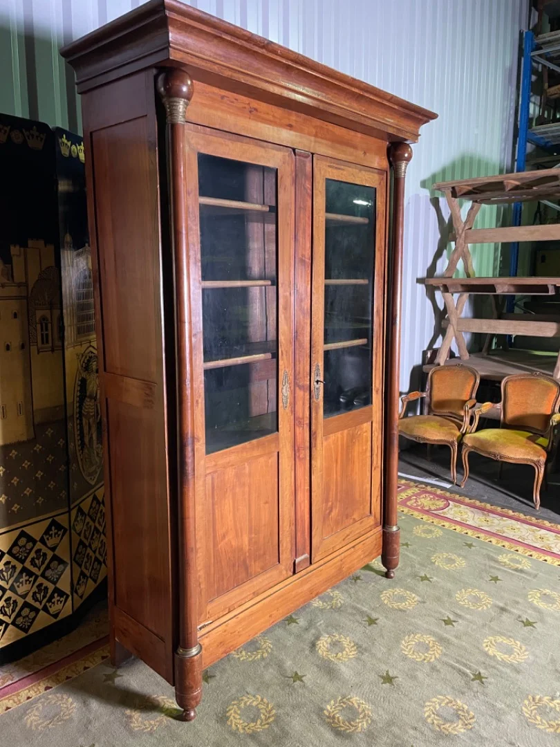 FRENCH EMPIRE PERIOD BOOKCASE
