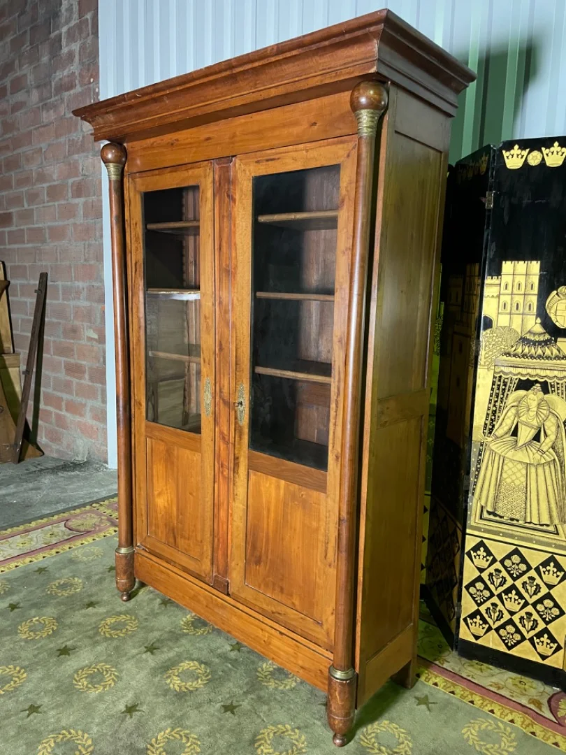 FRENCH EMPIRE PERIOD BOOKCASE
