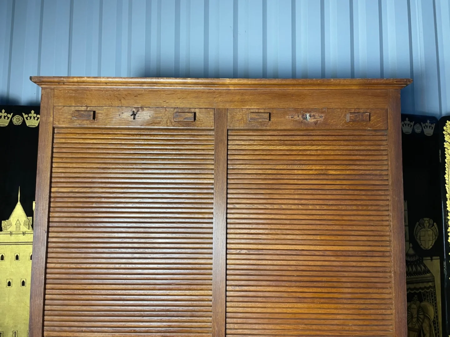 Aktenschrank aus Eiche