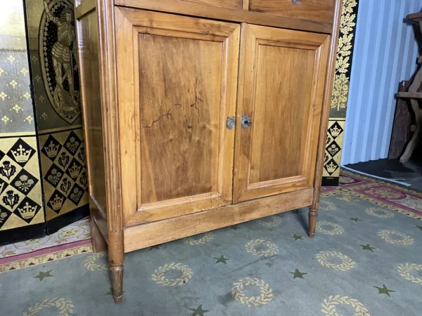 Buffet haut époque Louis XVI noyer blond