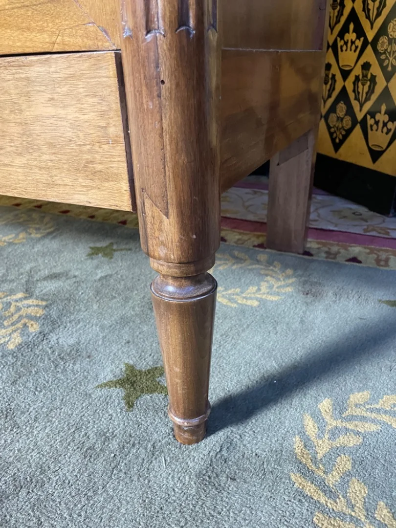Buffet haut époque Louis XVI noyer blond