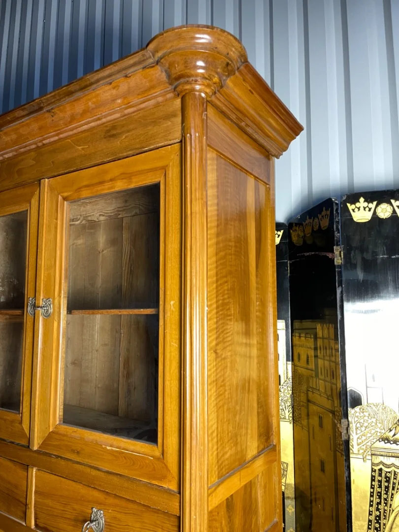 Buffet haut époque Louis XVI noyer blond