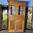 Buffet haut époque Louis XVI noyer blond