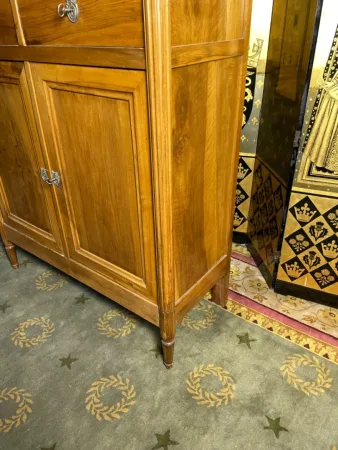 Buffet haut époque Louis XVI noyer blond