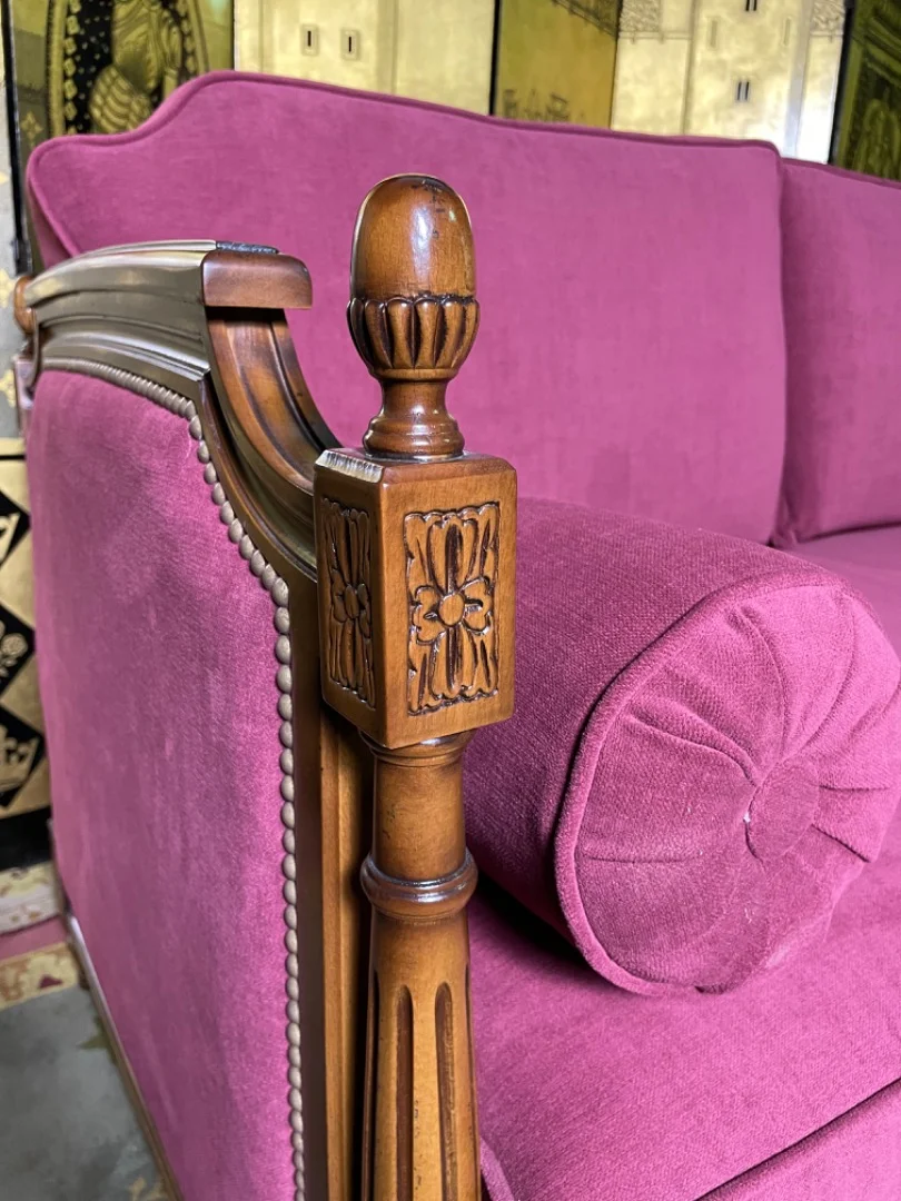 Canapé - Banquette style Louis XVI