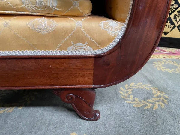 Méridienne recamier époque Restauration