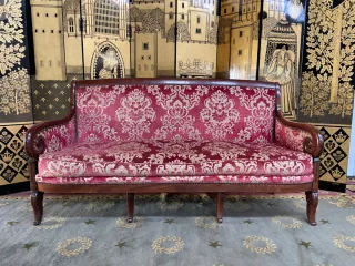 FRANZÖSISCHES RESTAURIERUNGSZEITRAUM-Sofa