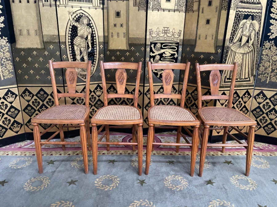 SEDIE BISTRO PERIODO ART DECO