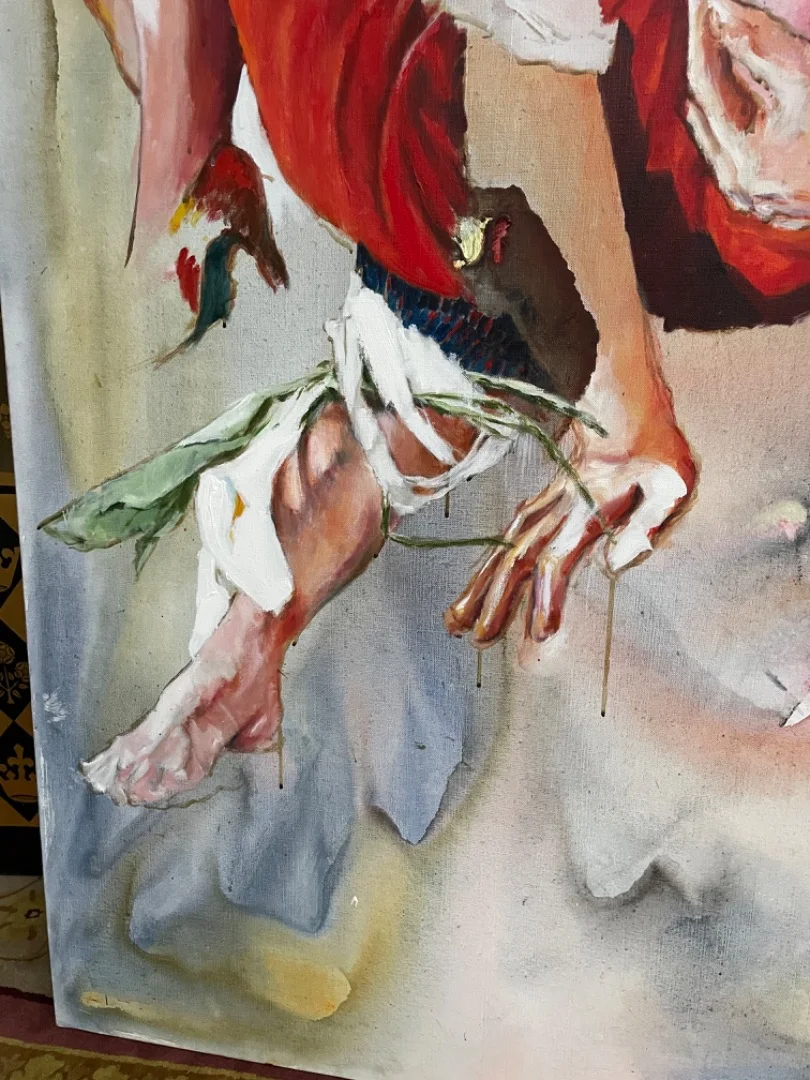 PINTURA ACRÍLICA SOBRE LIENZO por JEAN PAULL CHAMBAS