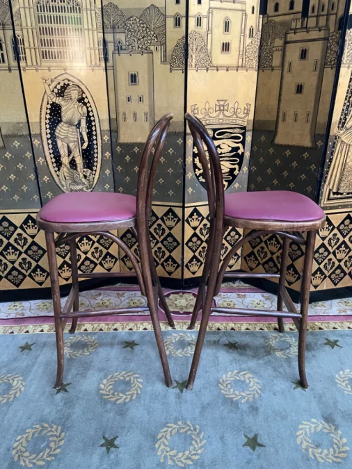 ПАРА БАРНЫХ СТУЛЬЕВ В СТИЛЕ THONET
