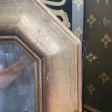Miroir Louis Philippe doré à la feuille d’or