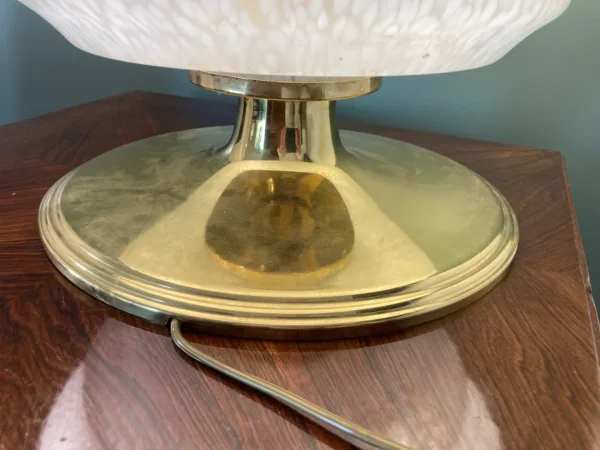 Lampe années 70 en verrerie de Clichy