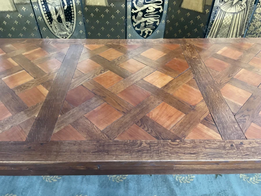 MESA DE CORTIJO ESTILO LOUIS XIII