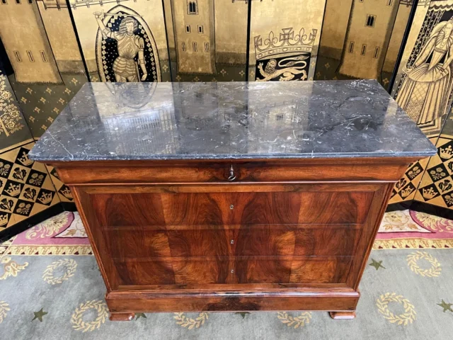 LOUIS PHILIPPE PERIOD CHEST OF DRAWERS