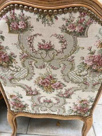 Paire de bergères louis XV