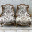 Paire de bergères louis XV