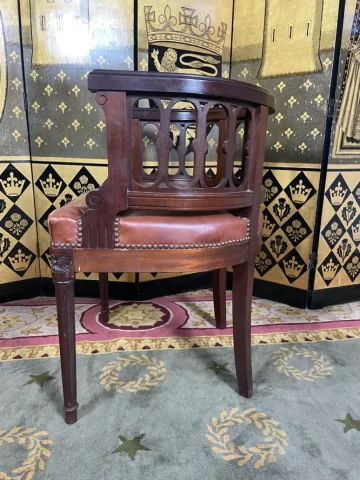 SILLA DE ESCRITORIO ESTILO LOUIS XVI