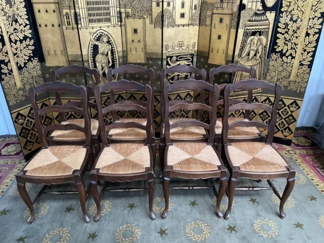 STRAW SEAT CHAIRS