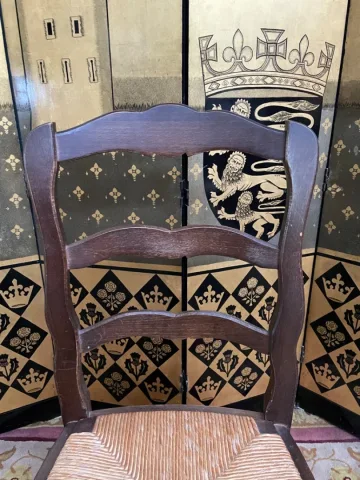 STRAW SEAT CHAIRS