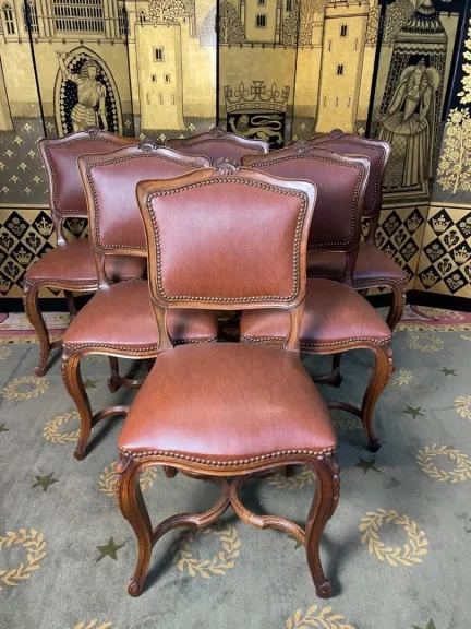 SEDIE IN STILE REGENCY FRANCESE
