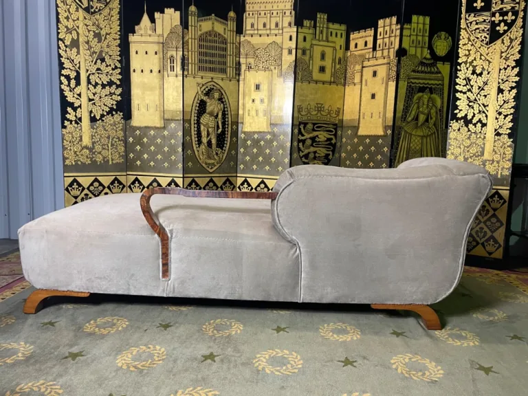 ART DECO PERIOD CHAISE LONGUE