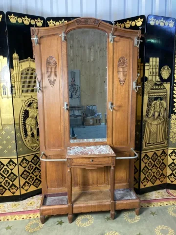 Vestiaire porte manteaux art déco