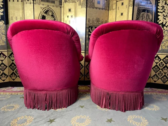 PAAR NAPOLEON III STIJL STOELSTOELEN