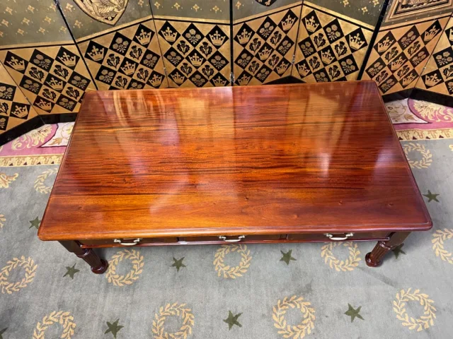 MAHOGANY COFFEE TABLE