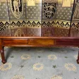 Table basse anglaise en acajou