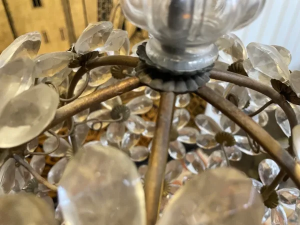 Lustre - Suspension en verre boulle