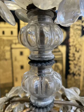 Lustre - Suspension en verre boulle