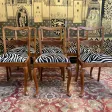 Suite de 6 chaises anglaises Cheppendeale