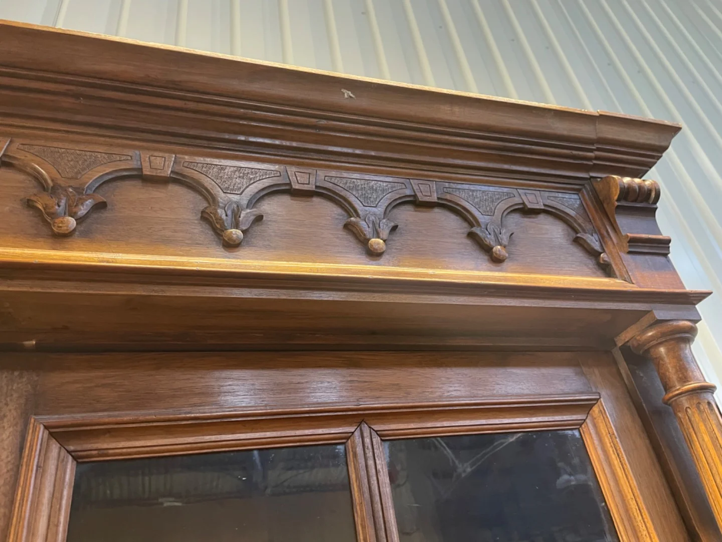 Armoire - Bibliothèque - Vitrine style Renaissance