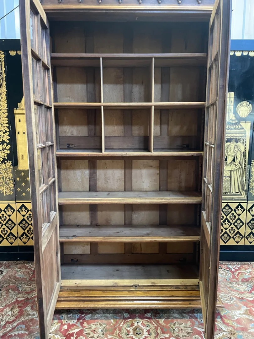 Armoire - Bibliothèque - Vitrine style Renaissance
