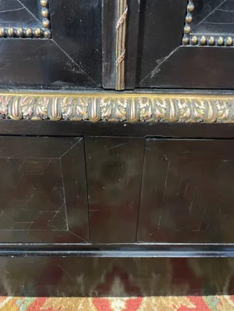 Bibliothèque - Vitrine époque Napoléon III