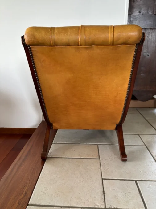 Chesterfield 2 assises en cuir
