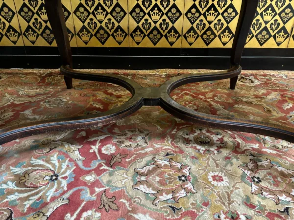 Table régence avec rallonges