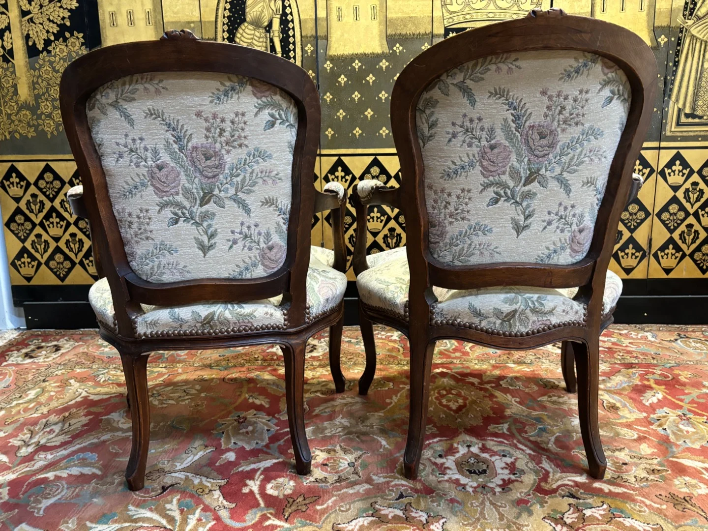 PAAR STOELEN IN LOUIS XV-STIJL
