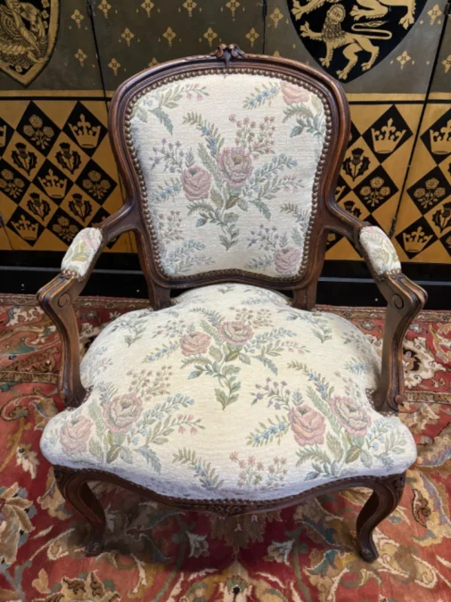 PAAR STÜHLE IM LOUIS-XV-STIL