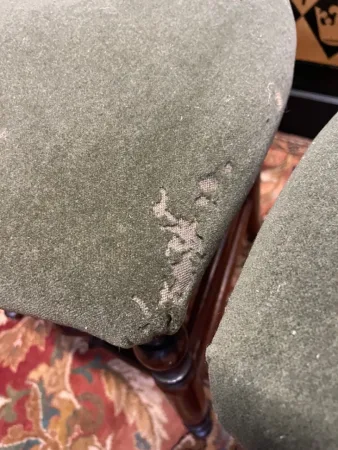 4 chaises Louis Philippe en acajou