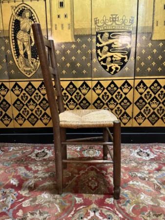 6 chaises paillées
