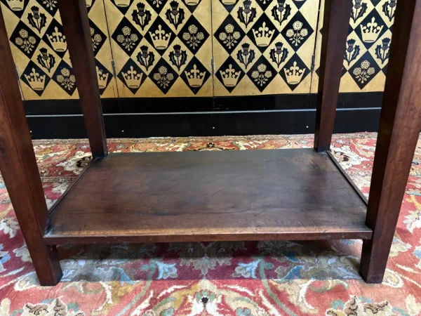 Console époque empire en noyer