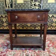 Console époque empire en noyer