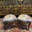2 chaises tapissées art nouveau