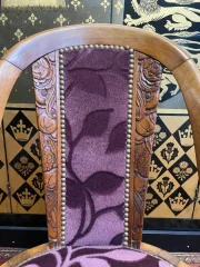 Suite de 6 chaises Gondoles époque Art Déco
